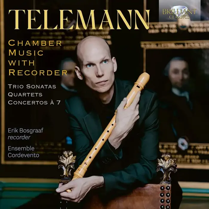 Erik Bosgraaf • Telemann Chamber Music With Recorder (2CD)