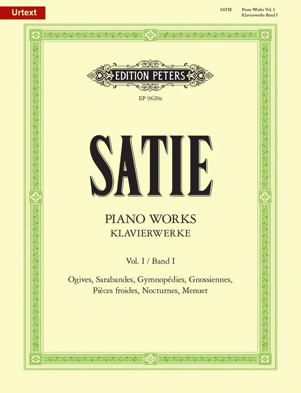 Erik Satie : Erik Satie : Gymnopédie No.2 – Piano – Faber Digital