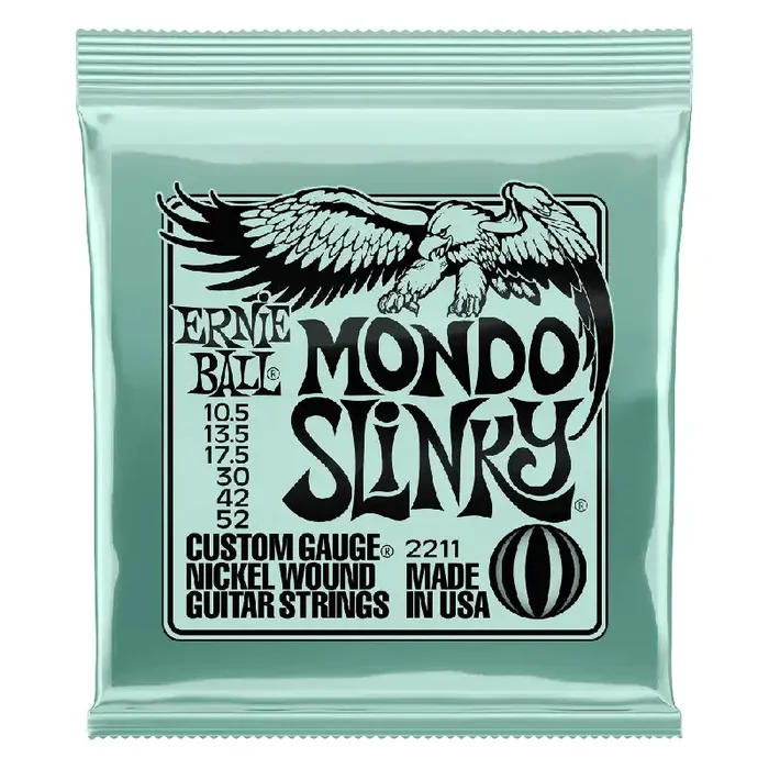 Ernie Ball 2211 Mondo Slinky 10.5-52 Electric Guitar Strings