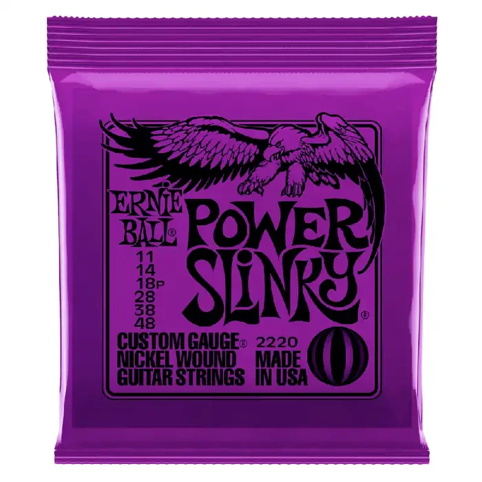 Ernie Ball 2220 Power Slinky 11-48 Electric Guitar Strings