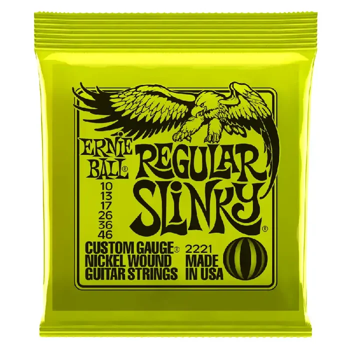 Ernie Ball 2221 Regular Slinky 10-46 Electric Guitar Strings