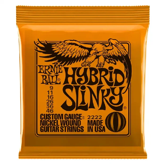 Ernie Ball 2222 Hybrid Slinky 9-46 Electric Guitar Strings