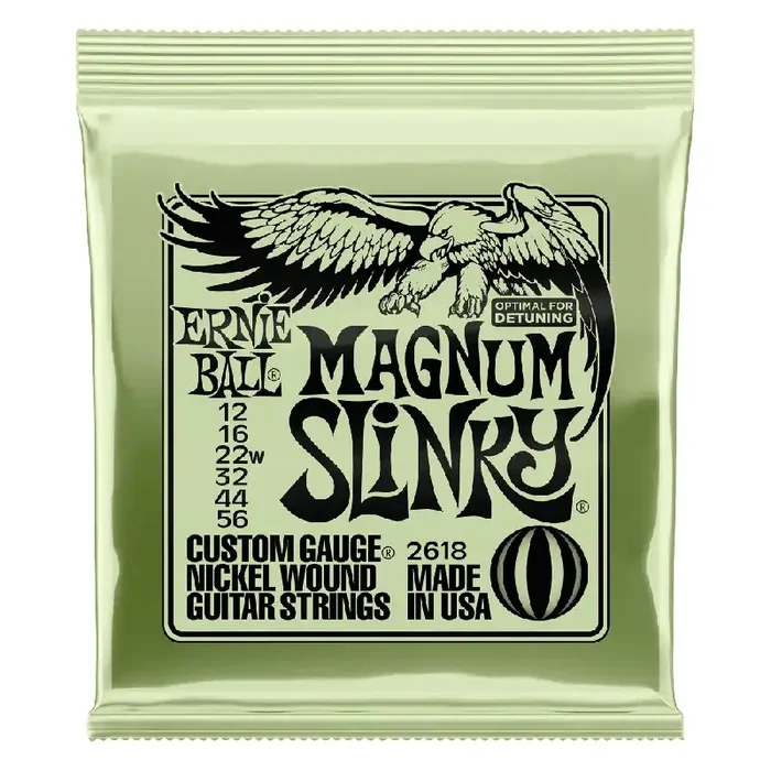 Ernie Ball 2618 Magnum Slinky 12-56 Electric Guitar Strings