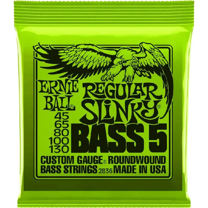 Ernie Ball – 5 String Slinky (Bass Guitar Strings)