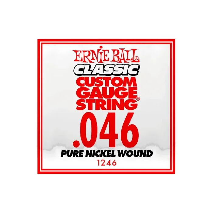Ernie Ball Classic Slinky Pure Nickel .046w Electric Guitar Single String