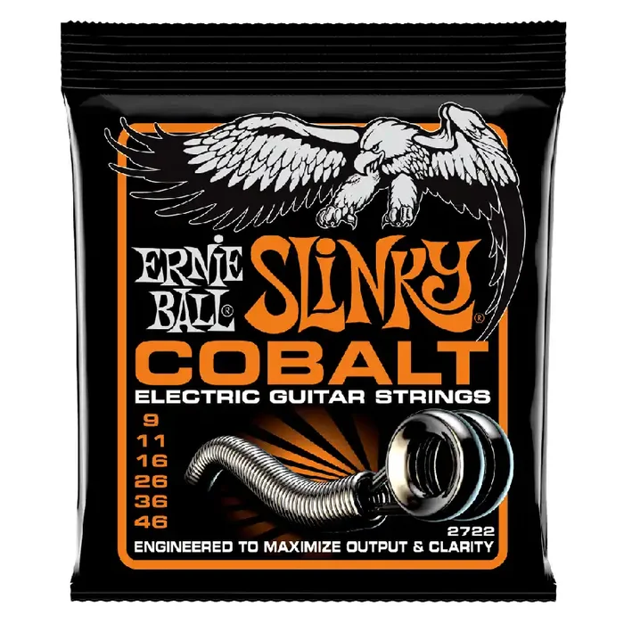 Ernie Ball Cobalt Hybrid Slinky 9-46 Electric Guitar Strings