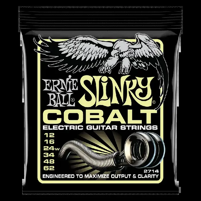 Ernie Ball Cobalt Mammoth Slinky 12-62 Electric Guitar Strings