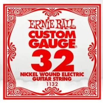 ERNIE BALL E1132 .032 Nickel Wound Electric Guitar String
