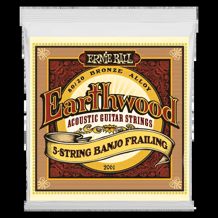 Ernie Ball Earthwood 80/20 Bronze 5 String / Frailing Banjo Strings
