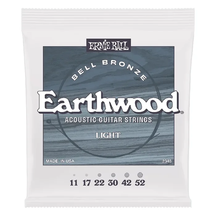Ernie Ball Earthwood Bell Bronze 11-52 Acoustic Guitar Strings