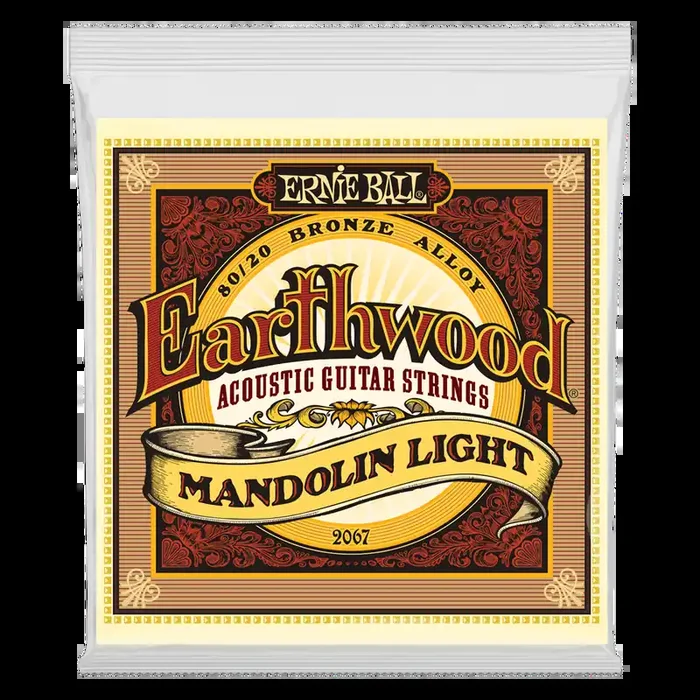 Ernie Ball Earthwood Mandolin Strings – Light