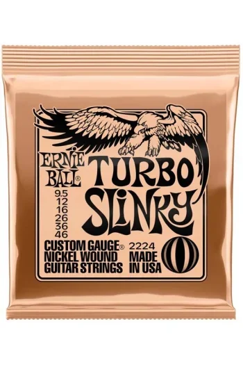 Ernie Ball Electric Guitar 2224 Turbo Slinky 9.5-46