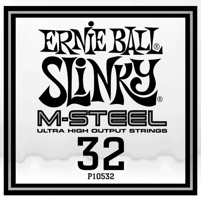 Ernie Ball M-STEEL Slinky Cobalt .032w Electric Guitar Single String