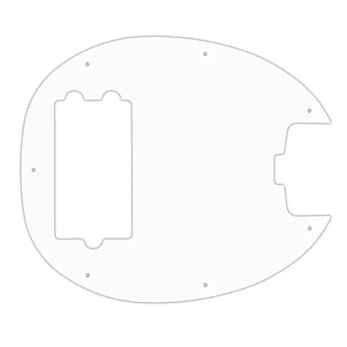 Ernie Ball Music Man 2019 Short Scale StingRay Special Bass – Thin Shiny White .060″ / 1.52mm Thickness, No Bevelled Edge