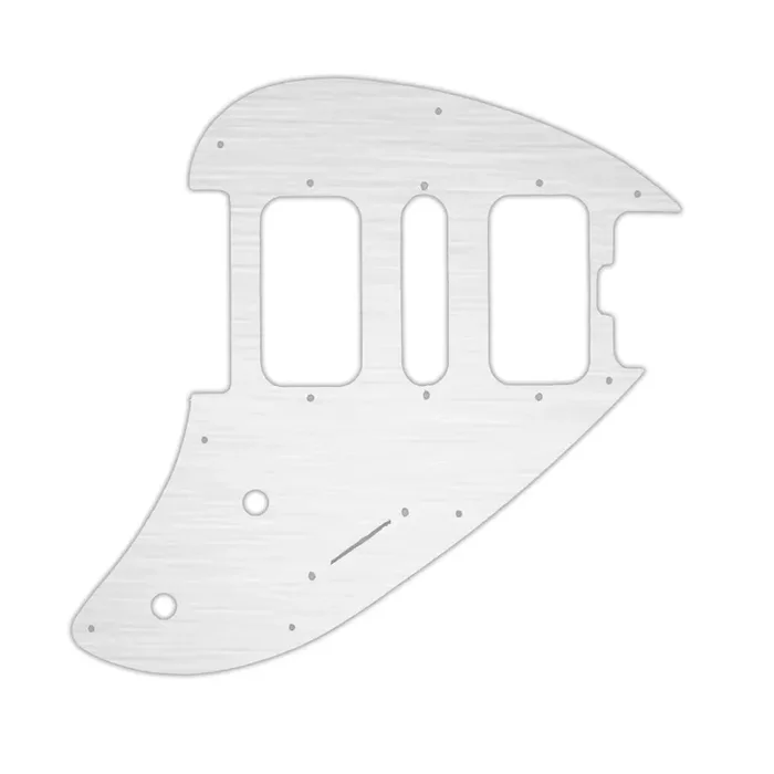 Ernie Ball Music Man Silhouette HSH – Brushed Silver (Simulated)