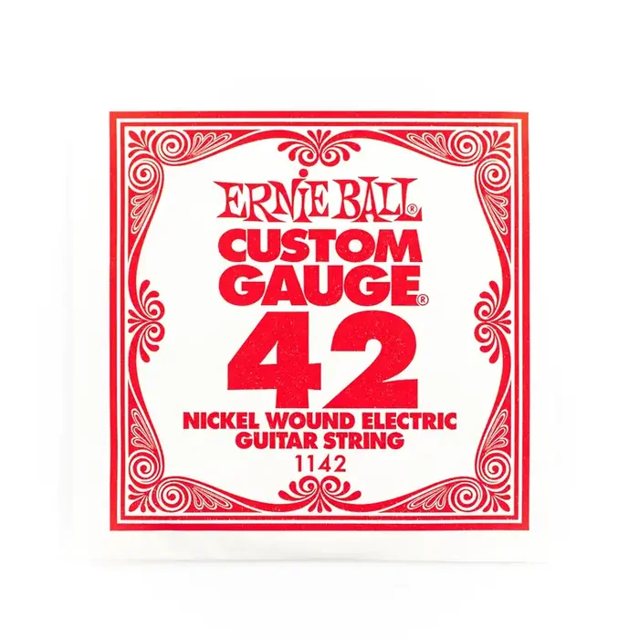 Ernie Ball Nickel Wound .042w Electric Guitar Single String