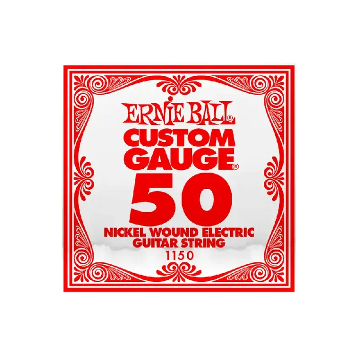 Ernie Ball Nickel Wound .050w Electric Guitar Single String