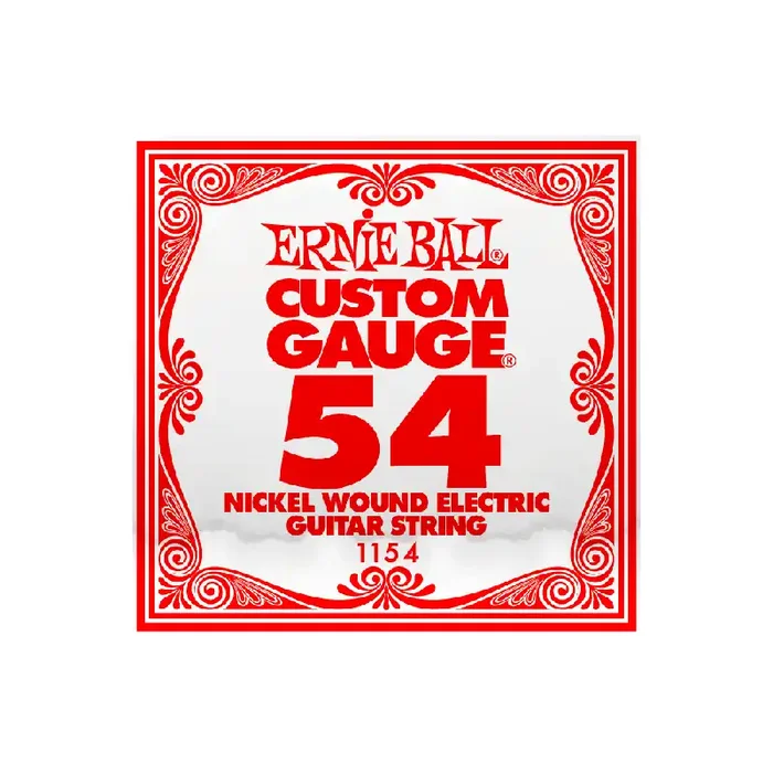 Ernie Ball Nickel Wound .054w Electric Guitar Single String
