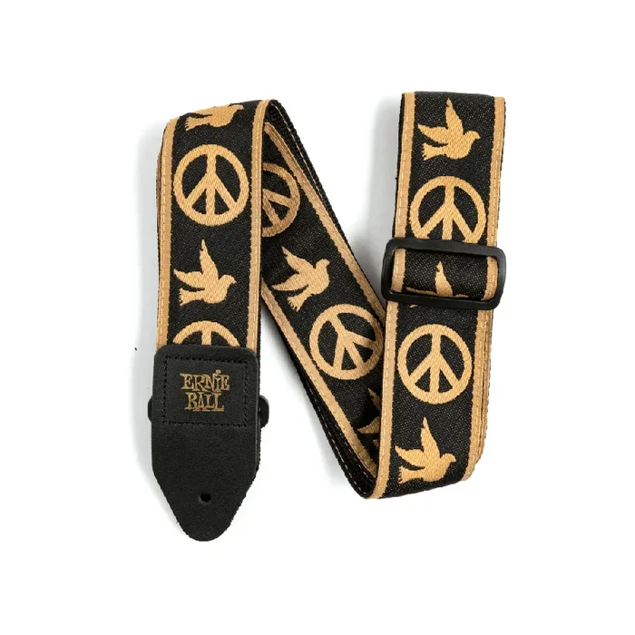 Ernie Ball Peace Love Dove Jacquard Guitar Strap