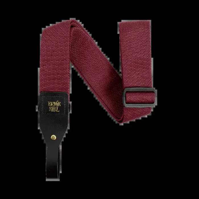 Ernie Ball Polypro Acoustic Strap Burgundy
