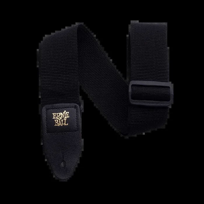 Ernie Ball Polypro Guitar Strap, Black