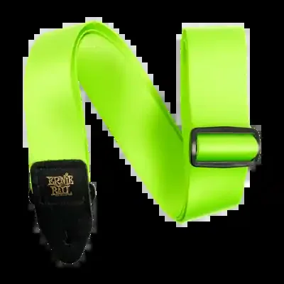 Ernie Ball Premium Strap – Neon Green