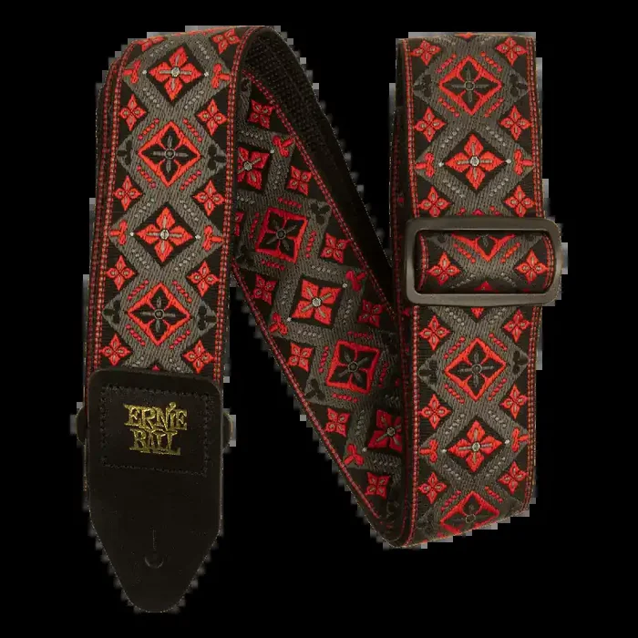 Ernie Ball Red King Classic Jacquard Guitar Strap
