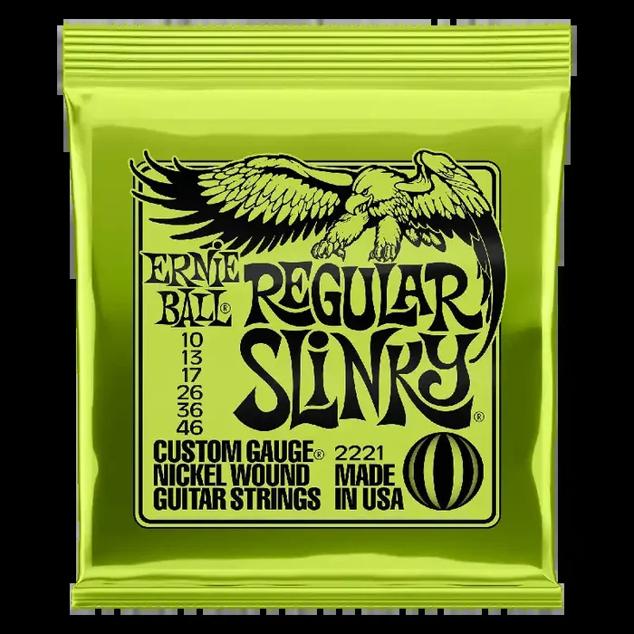 Ernie Ball Regular Slinky 10 – 46 Electric Guitar Strings