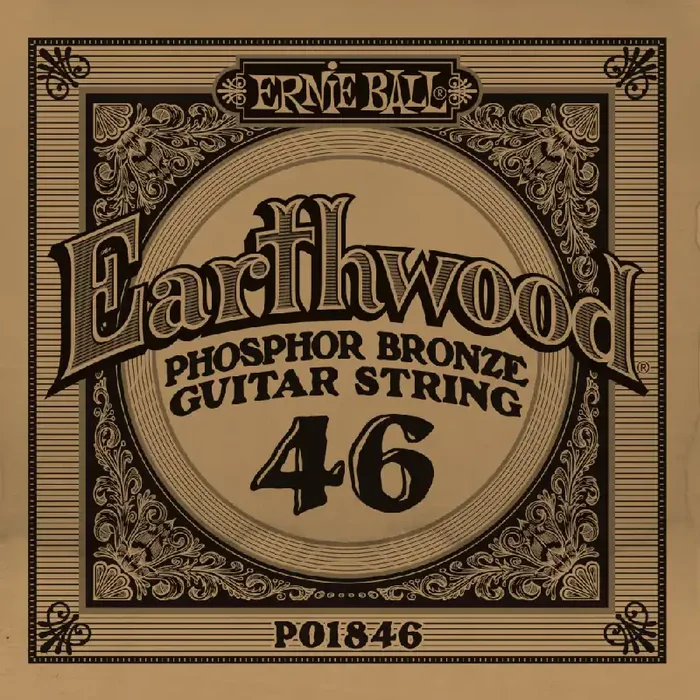 Ernie Ball Slinky Phosphor Bronze .046w Acoustic Guitar Single String