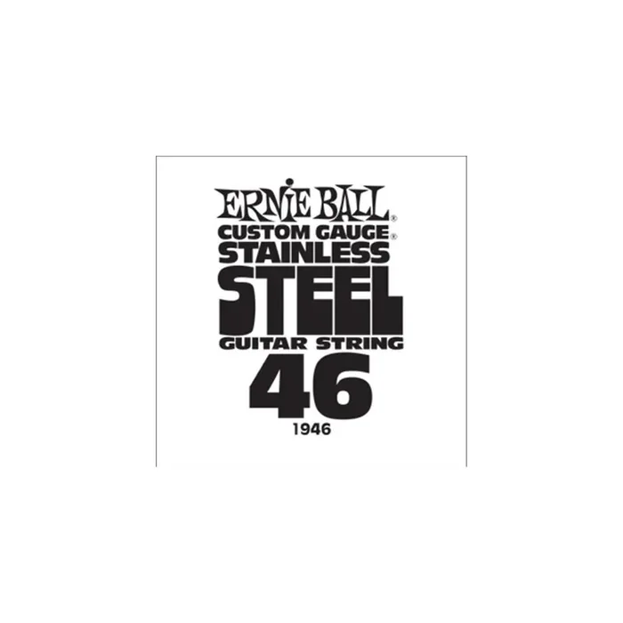 Ernie Ball Stainless Steel .046w Electric Guitar Single String