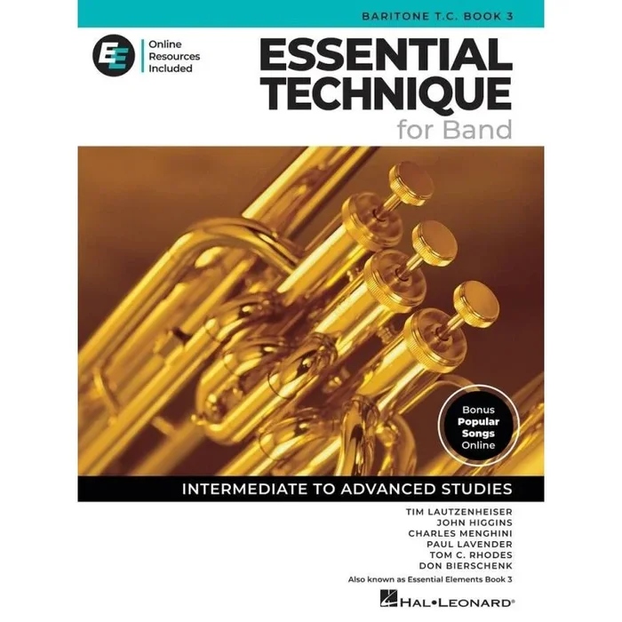 Essential Elements for Band – Baritone T.C. Book 3