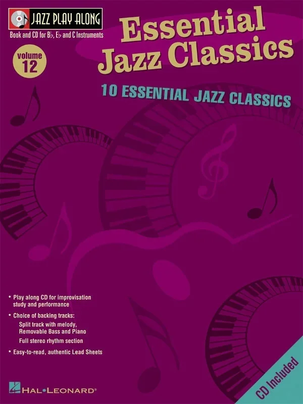Essential Jazz Classics Jazz Play Along V12 (Softcover Book/CD)