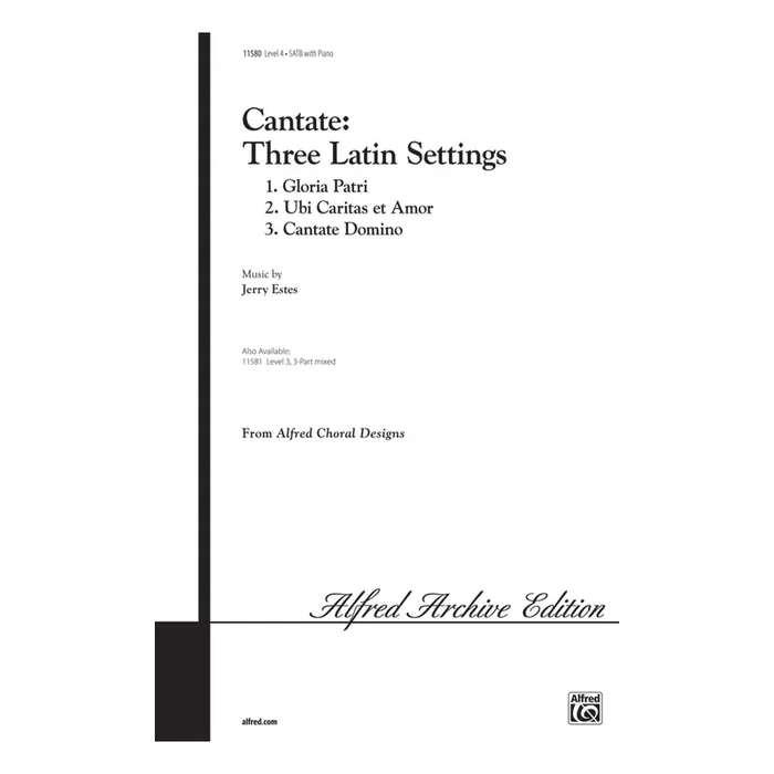 Estes, Jerry – Cantate: Three Latin Settings