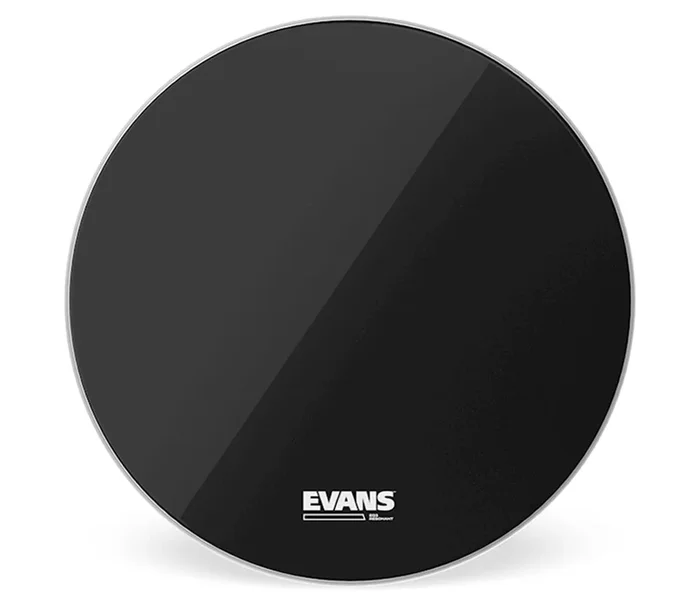 Evans EQ3 28 ” Black Bass Drum Head (No Port)