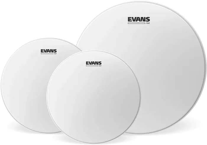 Evans G2 Coated Tom Pack Heads 12″, 13″, 16″