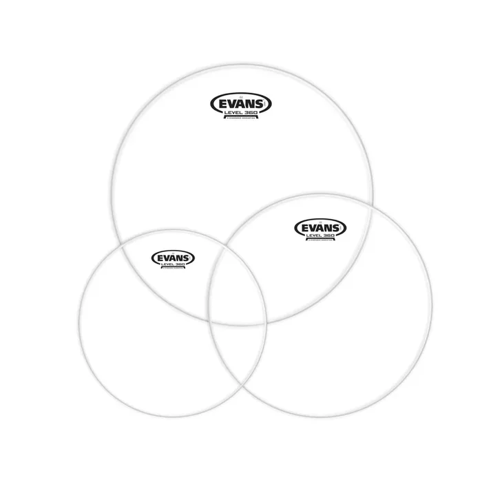 Evans G2 Tompack, Clear, Fusion (10 inch, 12 inch, 14 inch) *SKIN ONLY*