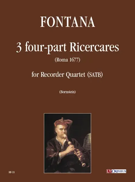 F. Fontana 3 Ricercares Recorder Quartet