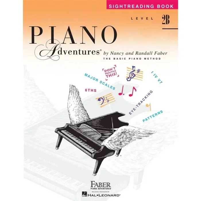 Faber & Faber – Piano Adventures Sightreading Level 2B