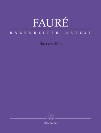 Faure : Barcarolles: Solo Piano (Barenreiter)