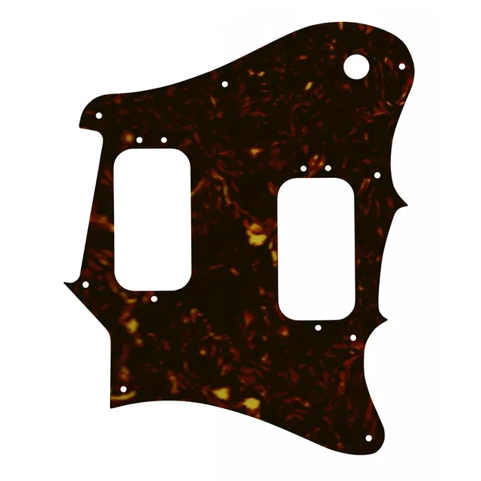 Fender 2012-2013 Made In Mexico Pawn Shop Super-Sonic – Dark Brown Celluloid Tortoiseshell W/B/W Lamination