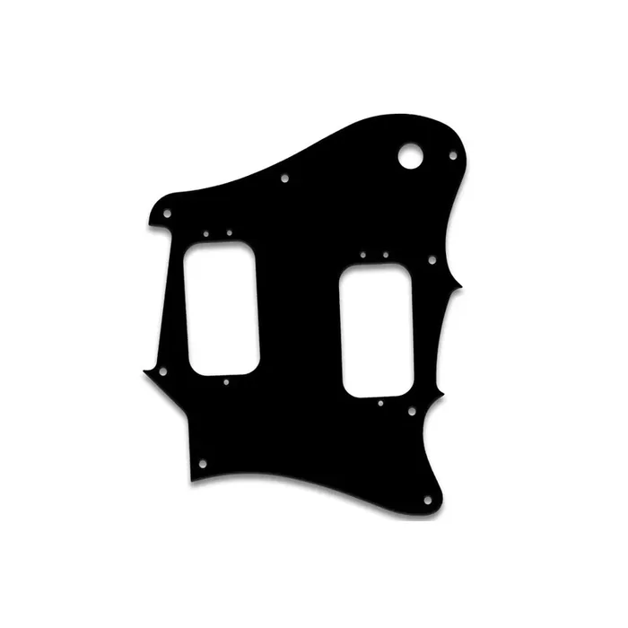 Fender 2012-2013 Made In Mexico Pawn Shop Super-Sonic – Solid Shiny Black .090″ / 2.29mm thick, with bevelled edge