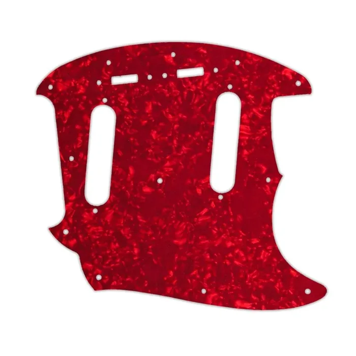 Fender 2019 Made In Mexico Vintera 60‘s Mustang – Red Pearl W/B/W Lamination