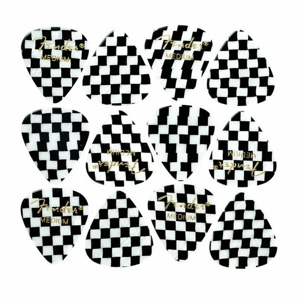 Fender 351 Checker Picks Medium Set