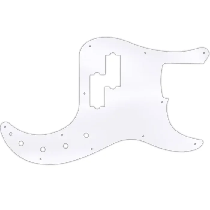 Fender 4 String American Elite 4 String Precison Bass – Clear Acrylic Thick