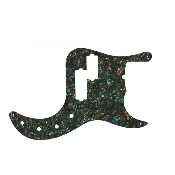 Fender American Deluxe 5 String Precision Bass – Black Abalone