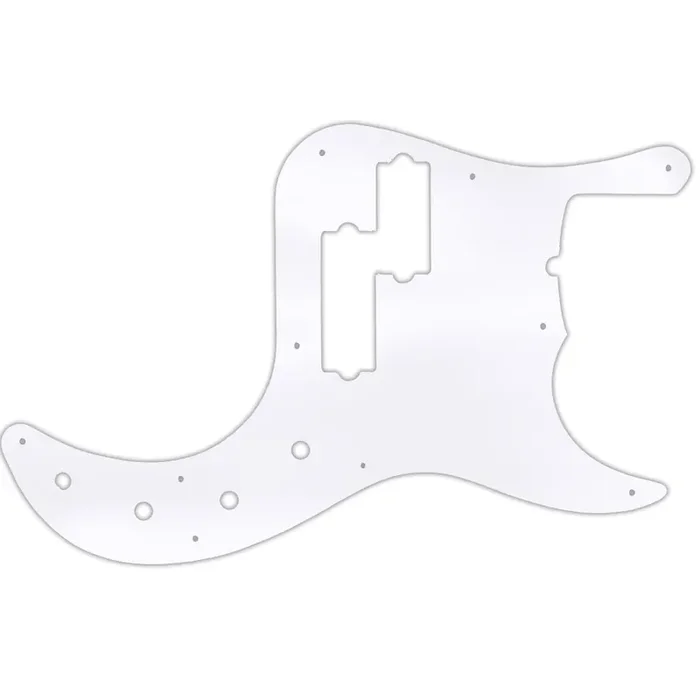 Fender American Deluxe 5 String Precision Bass – Clear Acrylic Thick