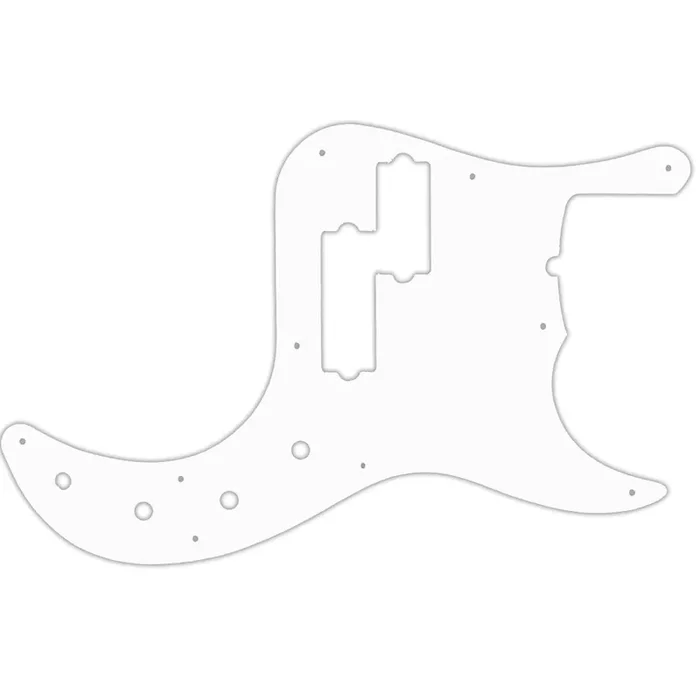 Fender American Deluxe 5 String Precision Bass – White Black White