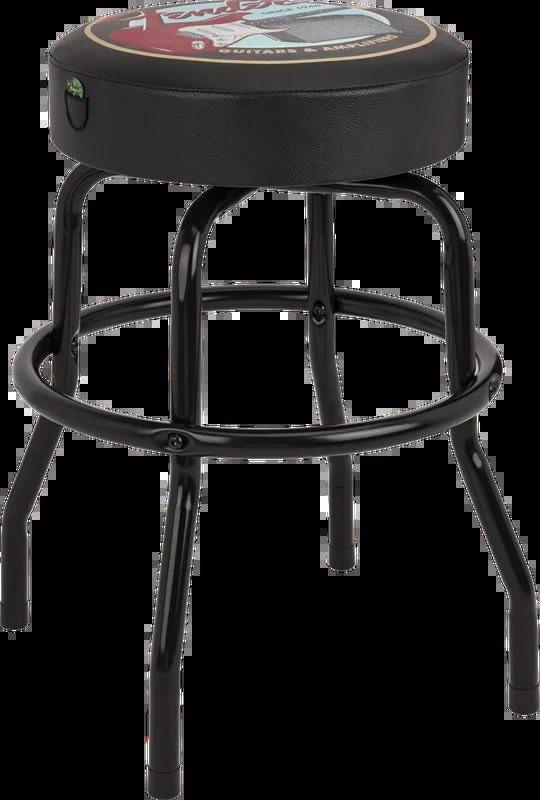 Fender Barstool- Guitars and Amps w/ pick pouch