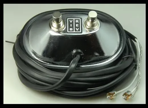 Fender Dual Reverb and Vibrato Foot switch