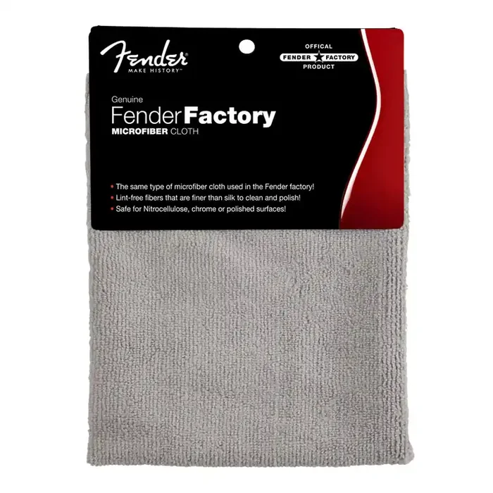 Fender Genuine Factory Shop Microfiber Guitar Cleaning Cloth 099-0523-000